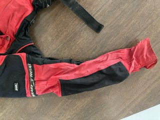Chaqueta Moto Road Roja y Negra
