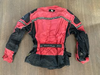 Chaqueta Moto Road Roja y Negra
