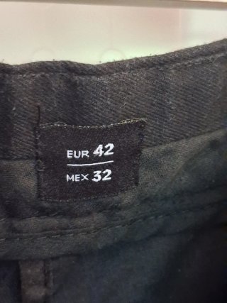 Pantaloni Pull&Bear Uomo Neri Taglia L