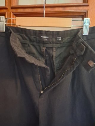 Pantaloni Pull&Bear Uomo Neri Taglia L