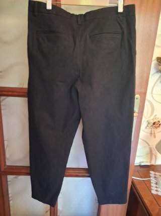Pantaloni Pull&Bear Uomo Neri Taglia L
