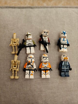 Lote Figuras Star Wars Clones Élite
