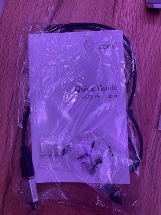Tableta Gráfica UGEE S640 + Soporte NUEVA