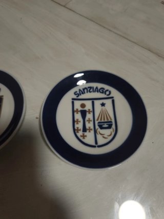 Platitos decorativos Galicia y Santiago
