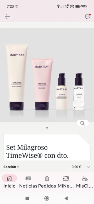 Set Mary Kay TimeWise con descuento
