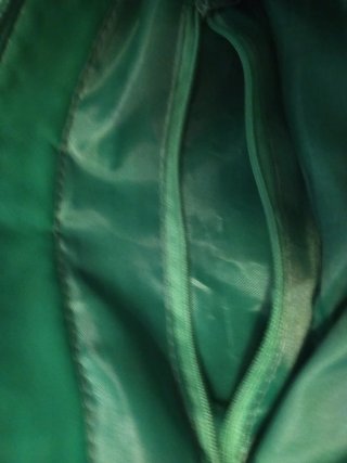 Bolso de hombro verde
