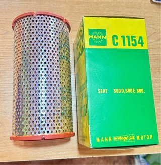 Filtro Aire Seat 600, Mann C 1154