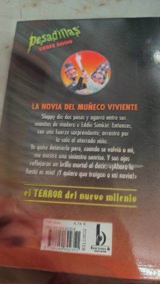 4 libros Tus Libros. Elige tu Aventura. Pesadillas