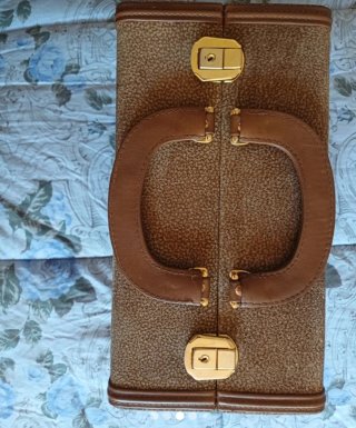 Necessaire Valentino Vintage Beige/Marrone
