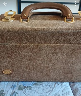 Necessaire Valentino Vintage Beige/Marrone