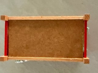 Cama litera para casita de muñecas madera