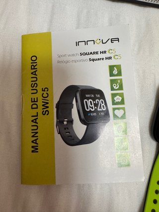 Reloj Deportivo Innova Negro/Verde