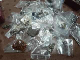 Lote de Anillos de Plata y  tres pulseras pandora