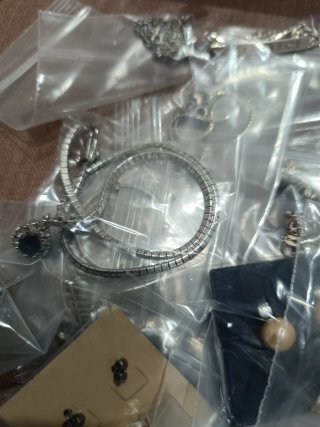 Lote de Anillos de Plata y  tres pulseras pandora
