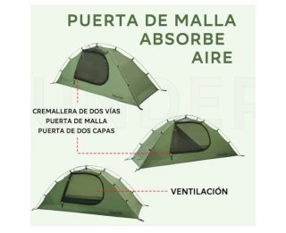 Tienda de campaña individual ultraligera NUEVA