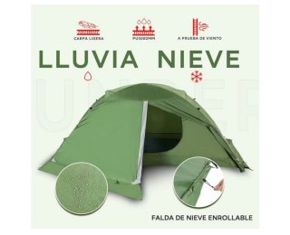 Tienda de campaña individual ultraligera NUEVA
