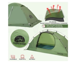 Tienda de campaña individual ultraligera NUEVA