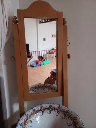 Mueble de lavabo  con zafa y garrón de ceramica
