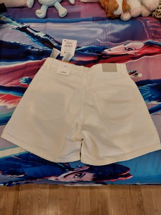 Pantalón corto blanco
