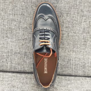 Scarpe uomo classiche blu 40 a 45 montefiori derby