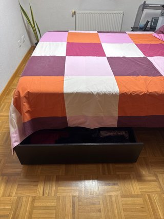 Cama Matrimonio (160x200) + 2 Mesitas Noche