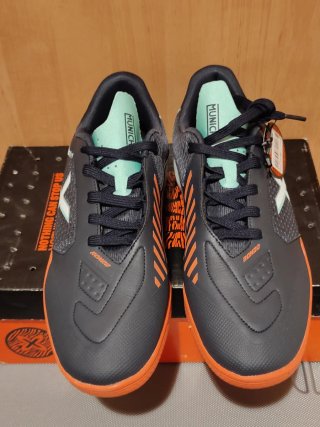 Zapatillas Fútbol Sala Munich Rondo Negro Naranja