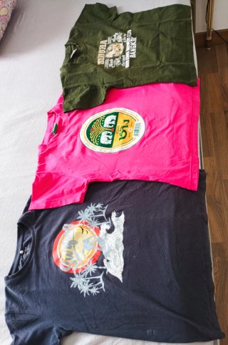 Lote 8 Camisetas Algodón Estampadas nin@s