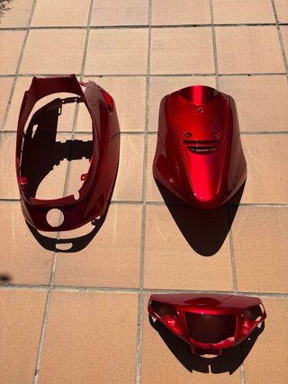 Carenado Yamaha Jog RR Rojo Metalizado