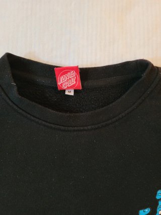 Maglioncino Santa Cruz Uomo Nero Taglia M