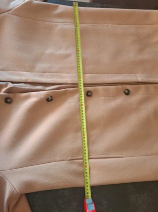 Cappotto uomo 3/4 Beige XXXL