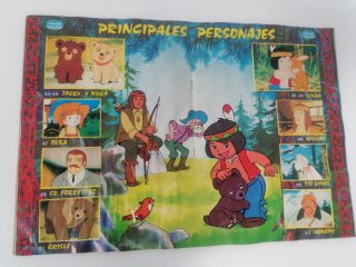 Álbum Cromos Jacky El Oso 1978