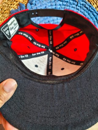 Gorra Real Recognize Real Roja y Negra