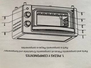 Horno sobremesa Cecotec Bake&Toast 90