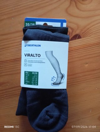 Calzini calcio Decathlon Viralto 35/38