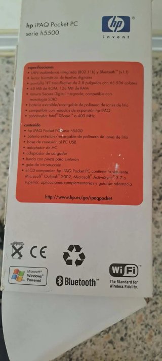HP iPAQ Pocket PC + Accesorios