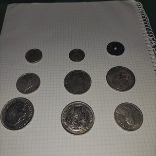 9 Monedas Variadas Colección