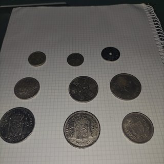 9 Monedas Variadas Colección