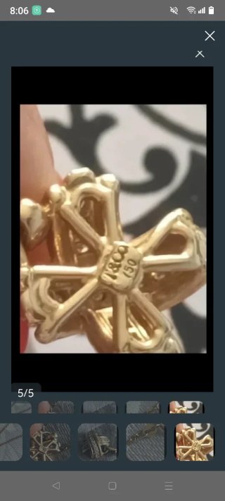 Colgante y cadena oro 18k Tiffany & Co.
