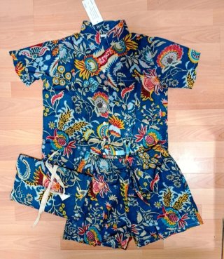 Pijama Verano Algodón Estampado Hindú M