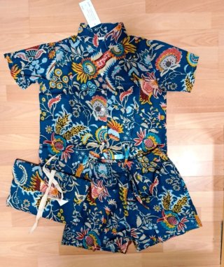 Pijama Verano Algodón Estampado Hindú M