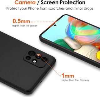 Funda para Samsung Galaxy A71 4G Negra