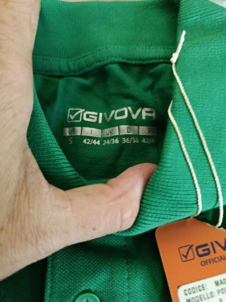 Polo Givova Verde Talla S