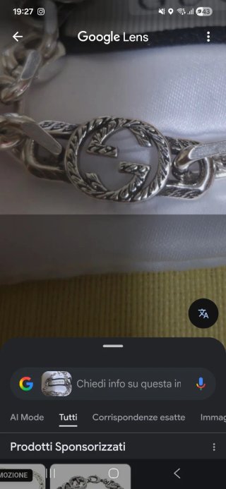 Bracciale Gucci in Argento