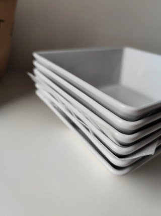 Vajilla Corte Inglés Blanca Porcelana