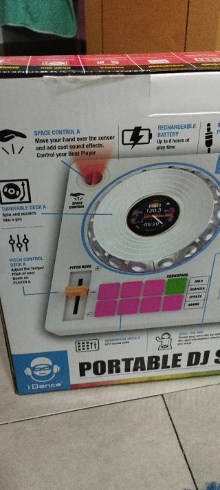Mesa DJ iDance XD301 Portátil
