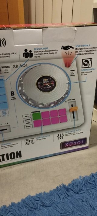 Mesa DJ iDance XD301 Portátil