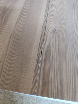 Mesa de comedor madera y metal