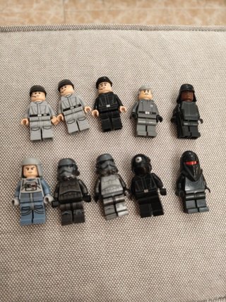 Lote Figuras Star Wars Imperial crew