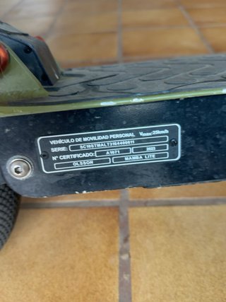 Patinete Eléctrico Olsson Mamba Lite