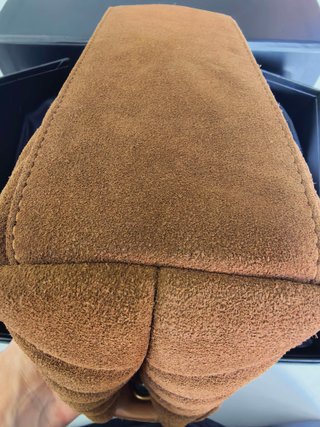 Bolso Saint Laurent Loulou Piel Marrón